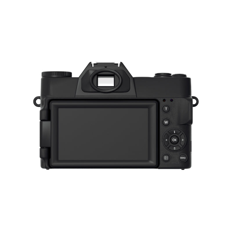 Black 4K Vlog Digital Camera With Len